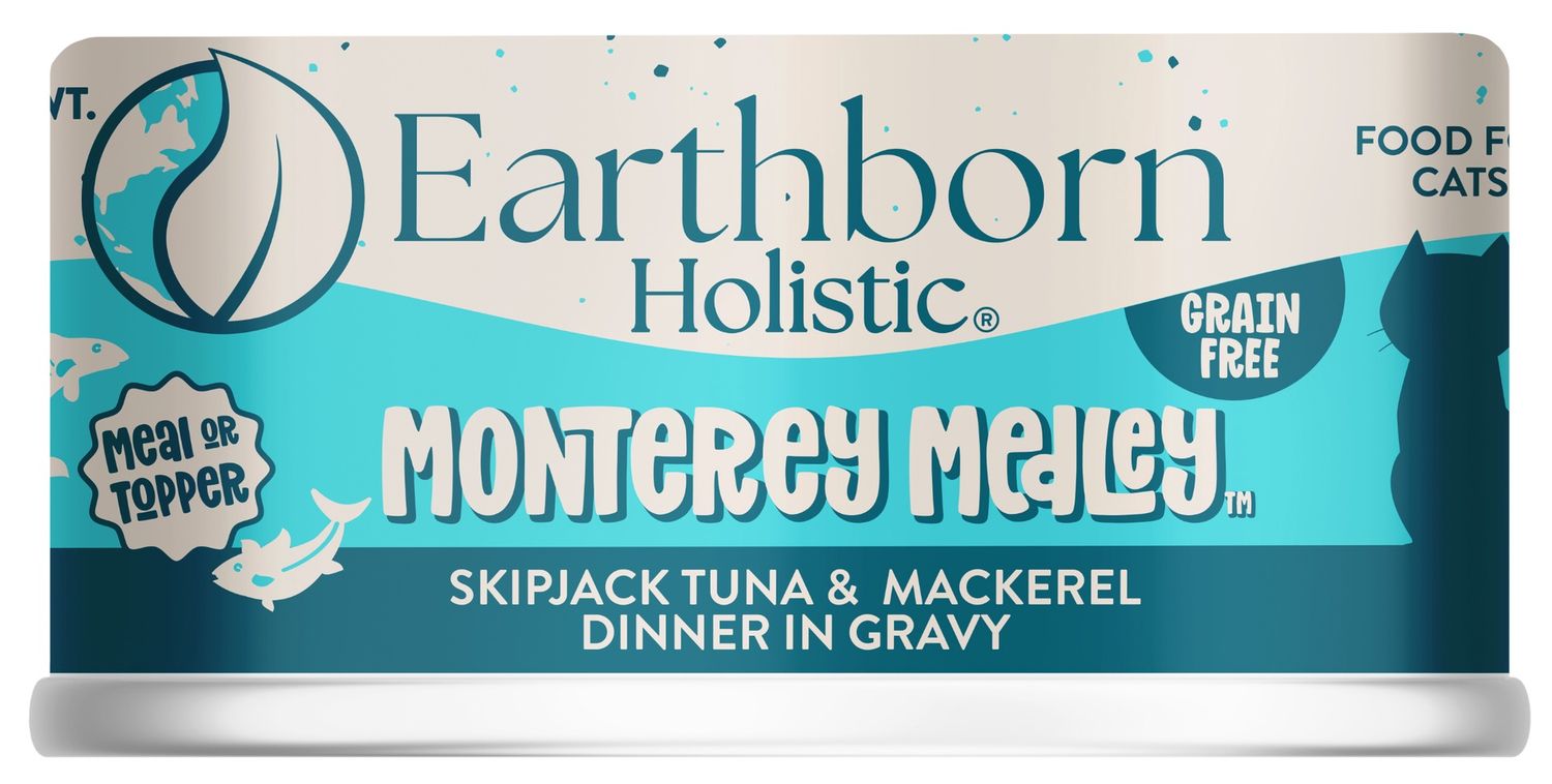 Earthborn Holistic Monterey Medley Wet Cat food, Size: 3oz