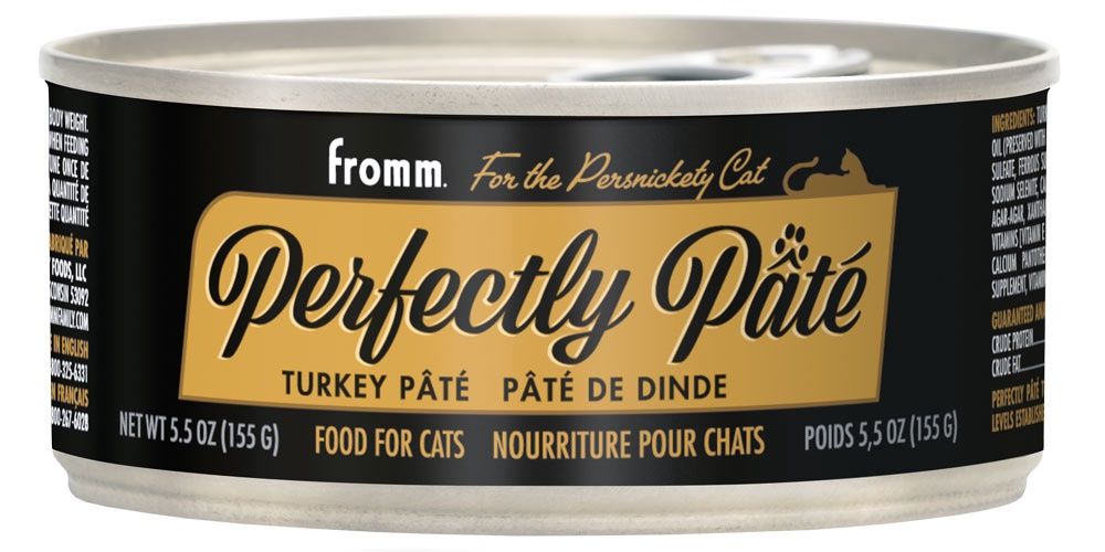 Fromm Perfectly Pâté Turkey Pâté Wet Cat Food, Size: 5.5OZ