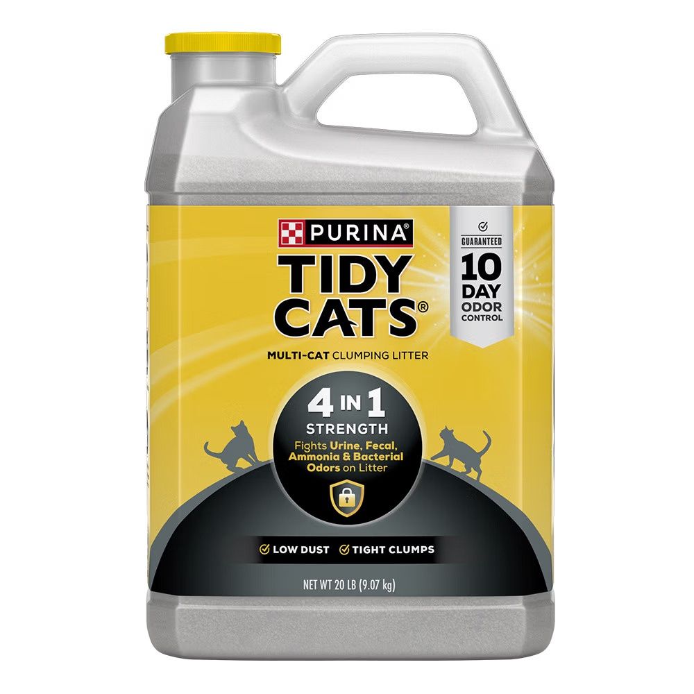 Tidy Cats 4-In-1 Strength Clumping Cat Litter, Size: 20lb Jug