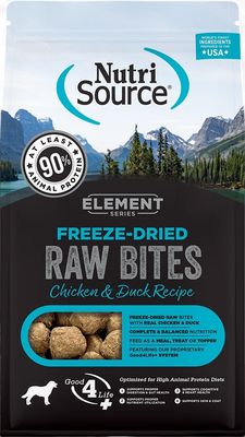 NutriSource Element Freeze Dried Raw Chicken &amp; Duck Dog Food