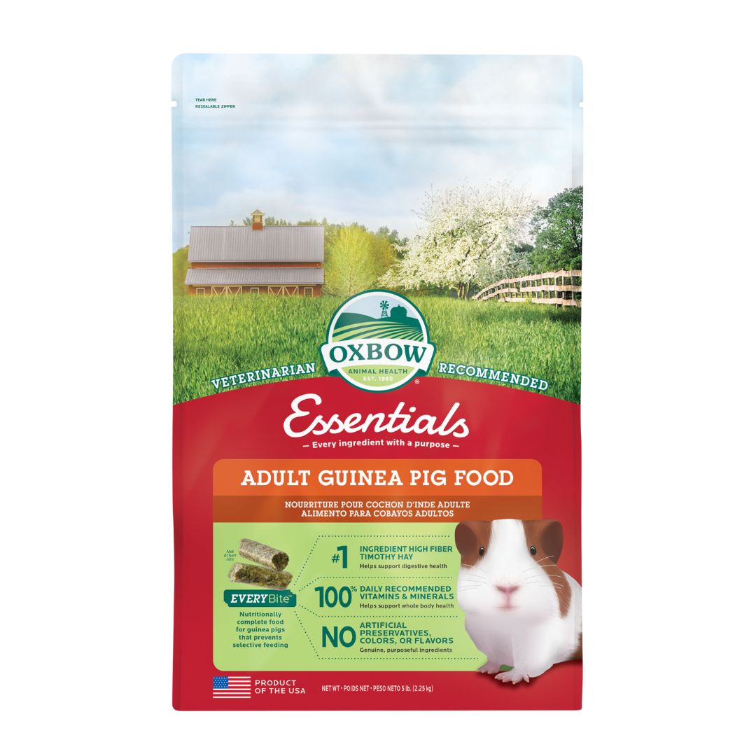 Oxbow Essentials Adult Guinea Pig Food, Size: 5lb