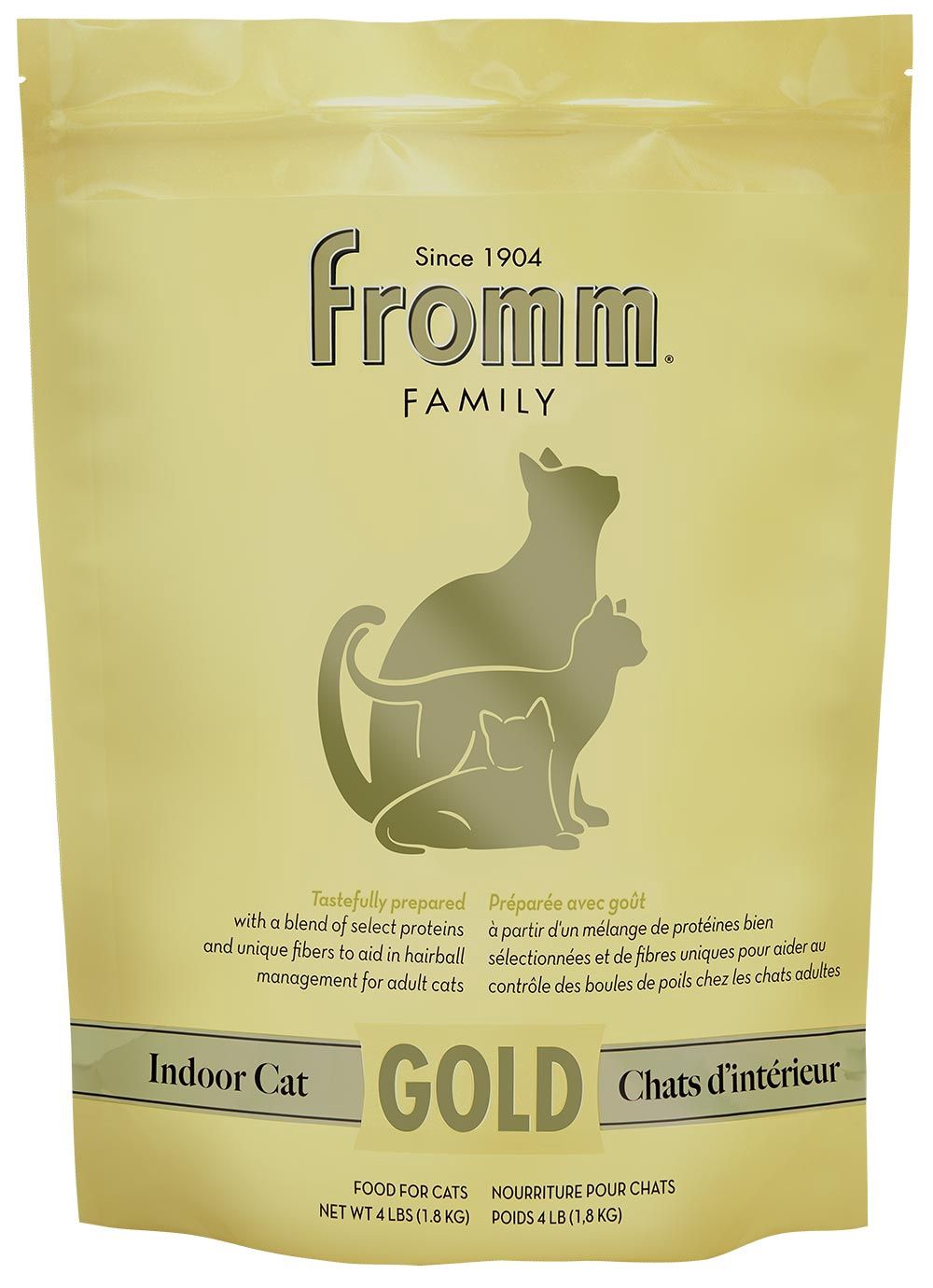 Fromm Gold Indoor Dry Cat Food, Size: 4LB