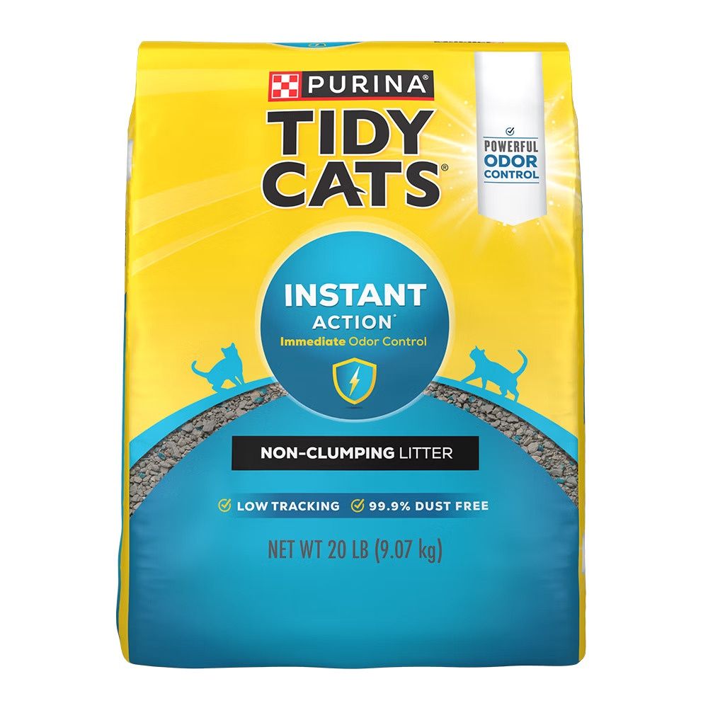 Tidy Cats Instant Action Non Clumping Cat Litter, Size: 20lb Bag