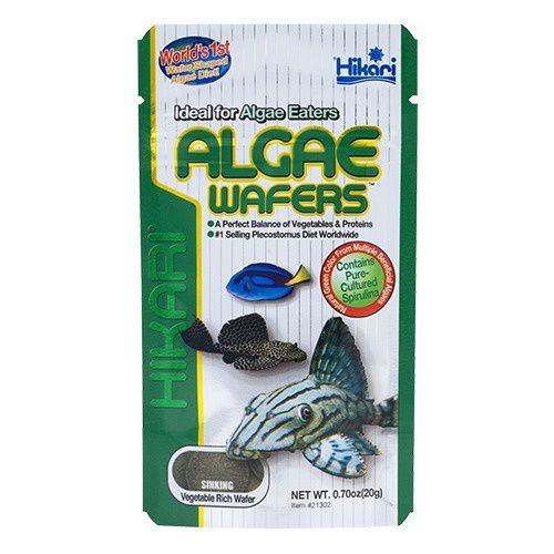 Hikari Algae Wafers, Size: 0.70oz