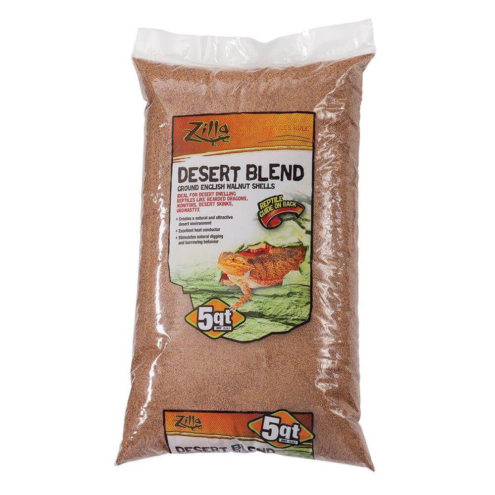 Zilla Desert Blend Reptile Bedding, Package Size: 5 Quart