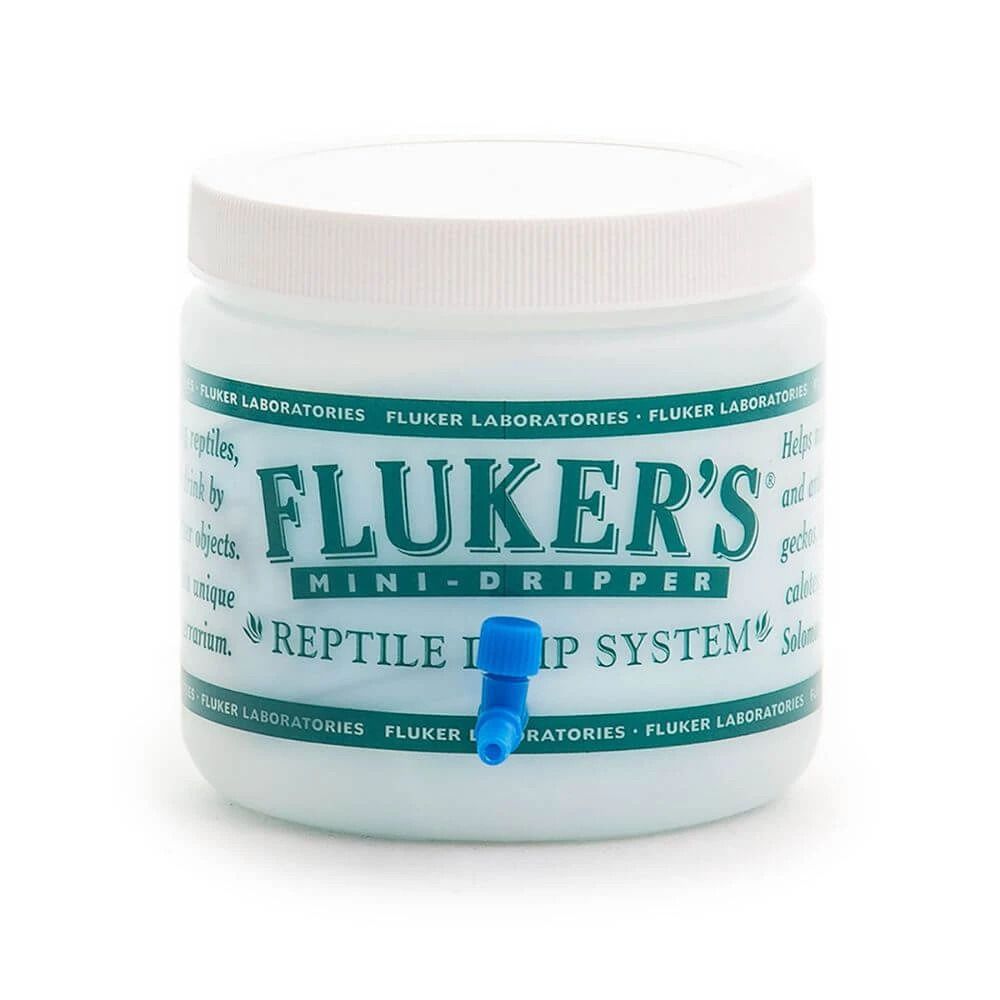 Fluker's Mini Reptile Drip System for Hydration, Size: 12oz Capacity
