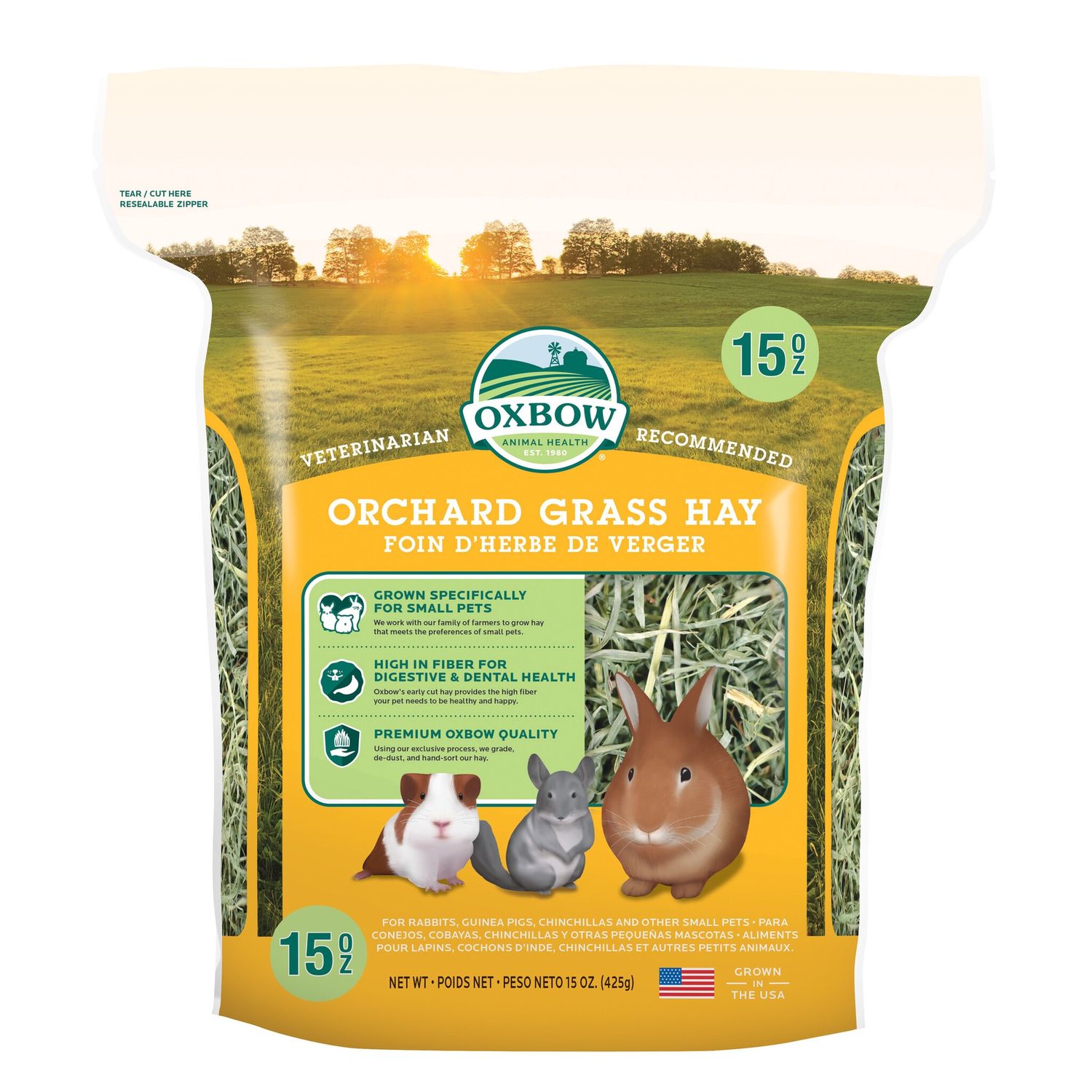 Oxbow Orchard Grass Hay, Size: 15oz