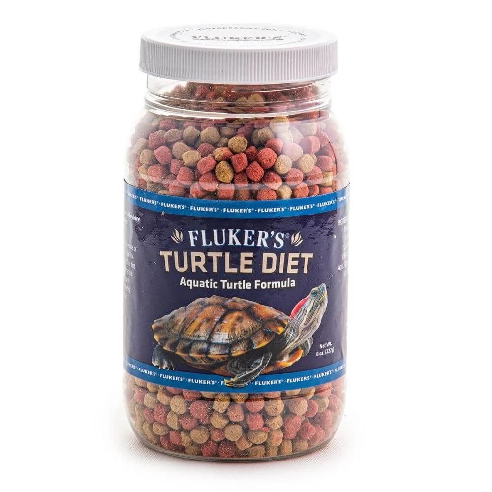 Fluker's Aquatic Turtle Formula Turtle Diet Dry Food, Package Size: 8oz