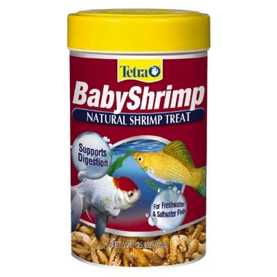 Tetra BabyShrimp Natural Fish Treat, Size: 0.35oz
