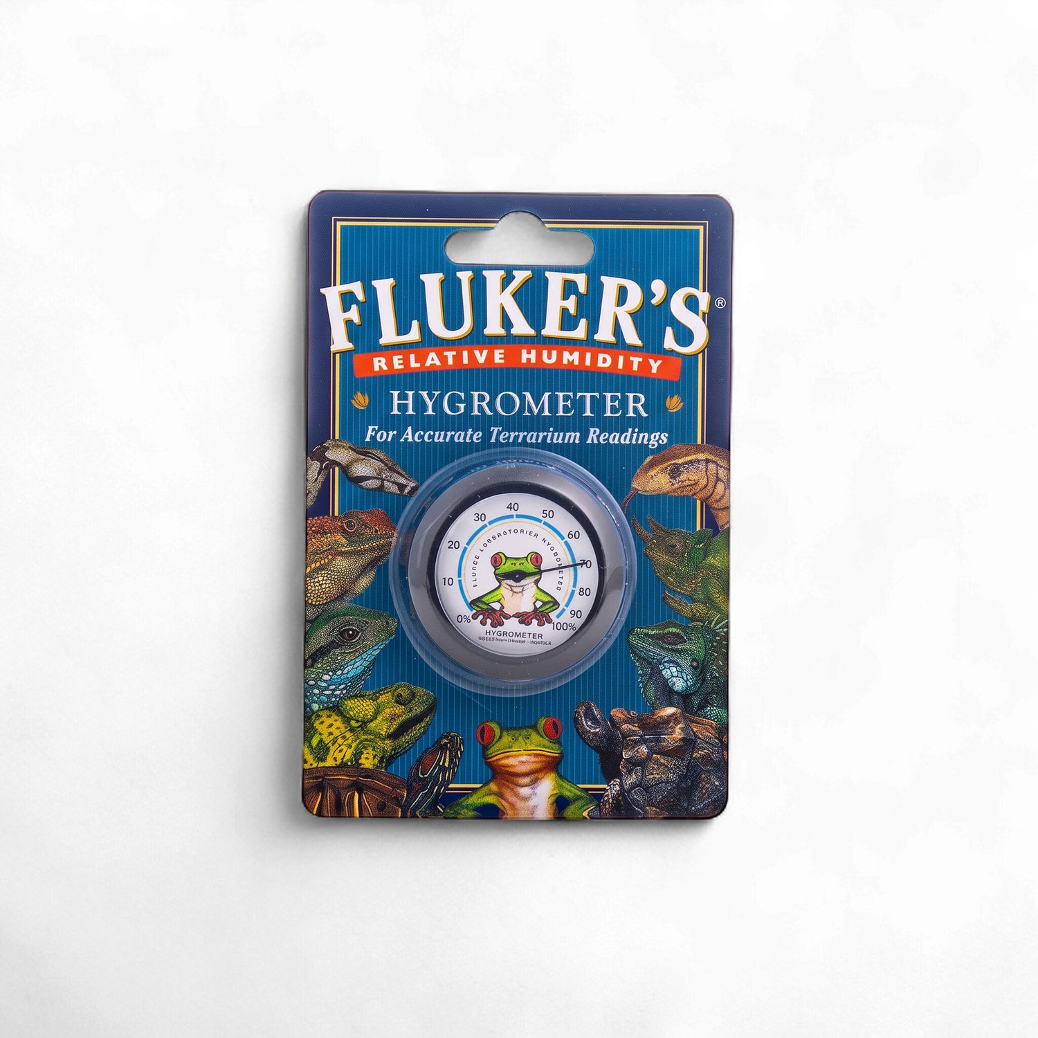 Fluker's Relative Humidity Hygrometer for Reptile &amp; Amphibian Terrariums