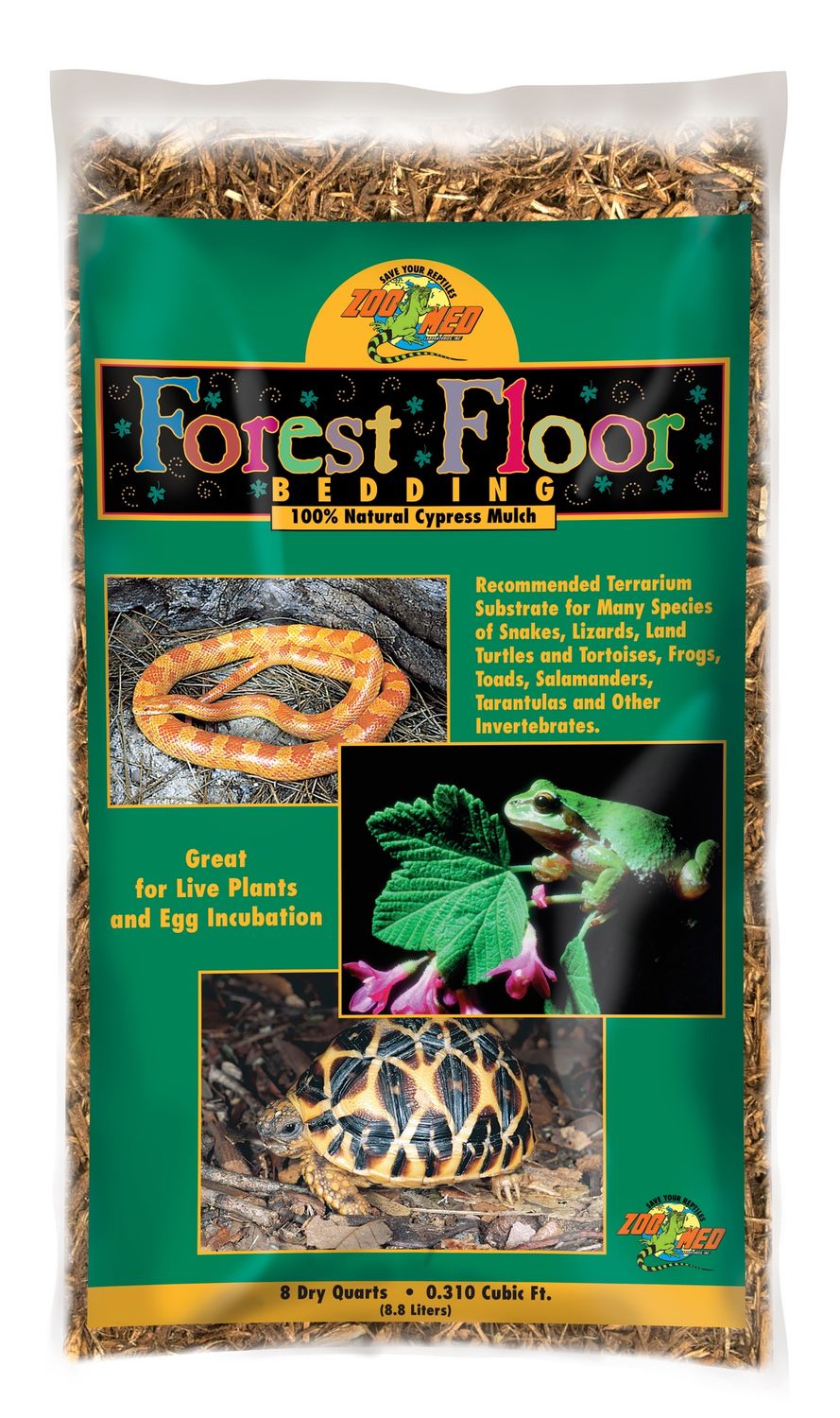 Zoo Med Forest Floor Bedding, Size: 8-quart