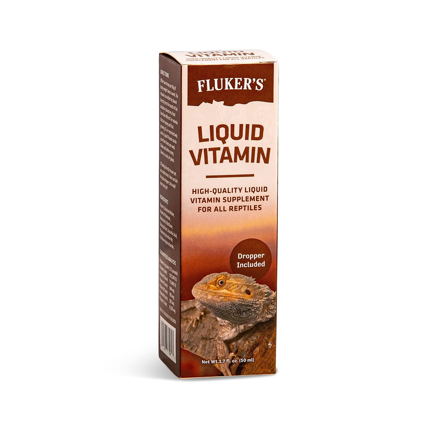 Fluker's Liquid Vitamin Concentrate for All Reptiles, Package Size: 1.7oz