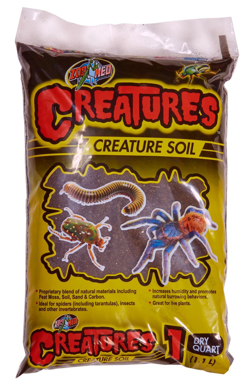 Zoo Med Creatures Creature Soil, Size: 1-quart