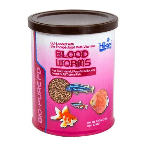 Hikari Bio-Pure® Freeze-Dried Blood Worms, Size: 0.42oz
