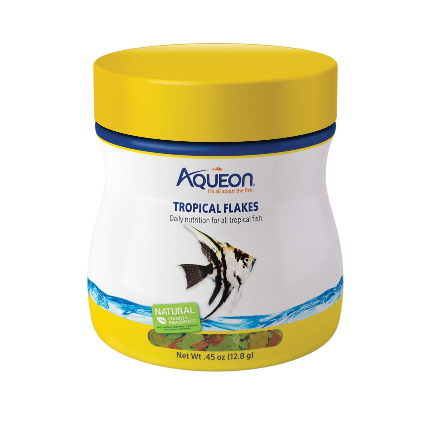 Aqueon Tropical Flakes Fish Food, Size: 0.45oz