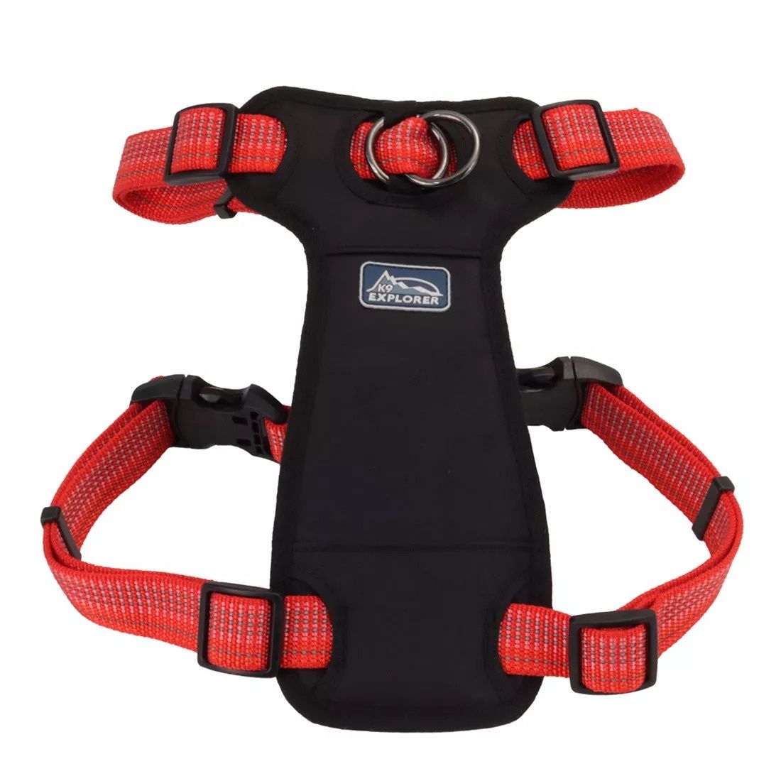 Coastal K9 Explorer Brights Reflective Front-Connect Harness, Color: Canyon, Size: Extra Small