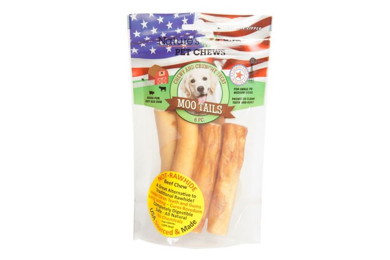Best Buy Bones Nature's Own Beef Moo Tails All Natural Dog Chew