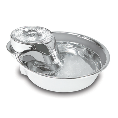 Pioneer Pet Big Max Stainless Steel Drinking Fountain 128 oz.
