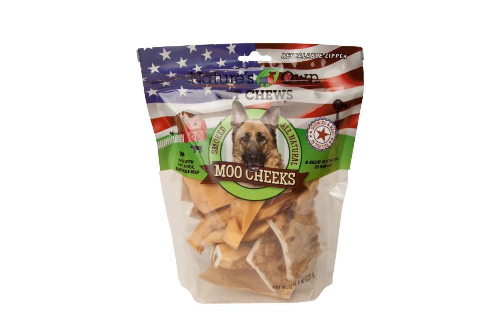 Best Buy Bones Nature's Own Moo Cheeks All Natural Dog Chews, Package Size: 8oz