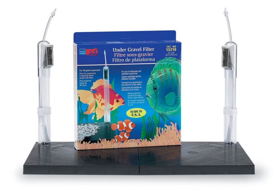 Lee's Aquarium &amp; Pet Products Original Under Gravel Filter 10" X 20"