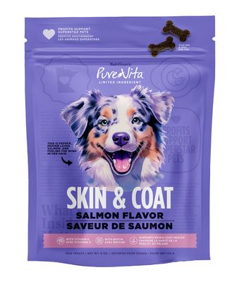 PureVita Skin &amp; Coat Dog Treats