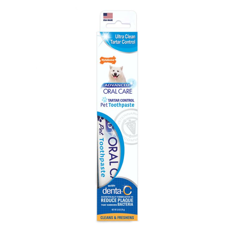 Nylabone Advanced Oral Care Tartar Control Dog Toothpaste 2.5oz