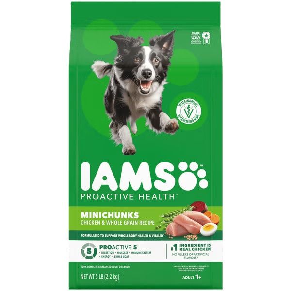 Iams Proactive Health Minichunks Dry Dog Food, Size: 5lb