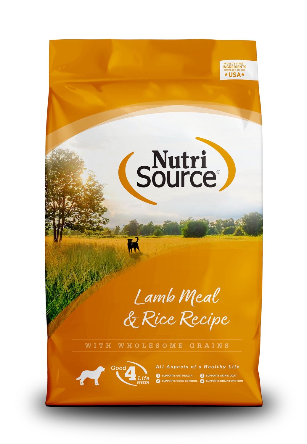 NutriSource Lamb &amp; Rice Dry Dog Food, Size: 4LB