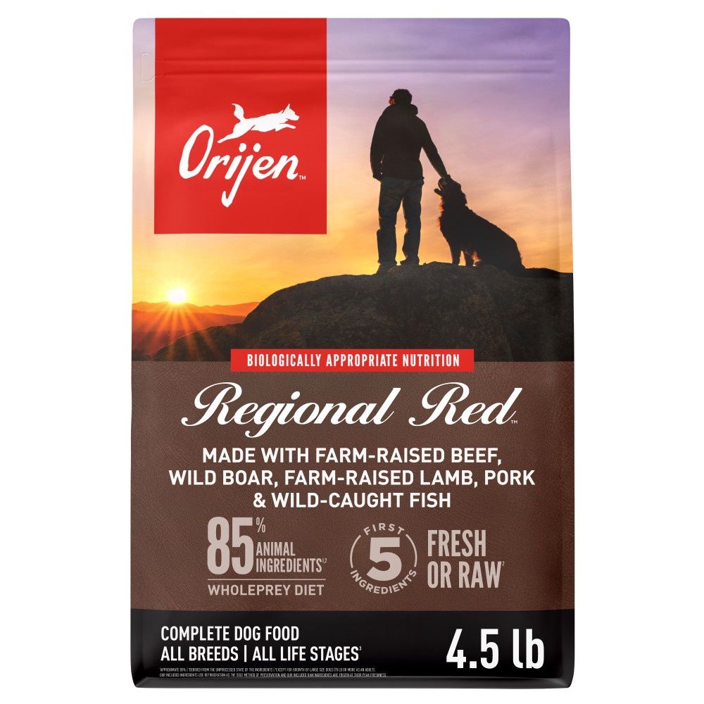 Orijen Regional Red Dry Dog Food, Size: 4.5lb