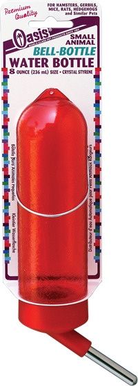 Oasis Bell Bottle Small Animal Water Bottle 8 oz.