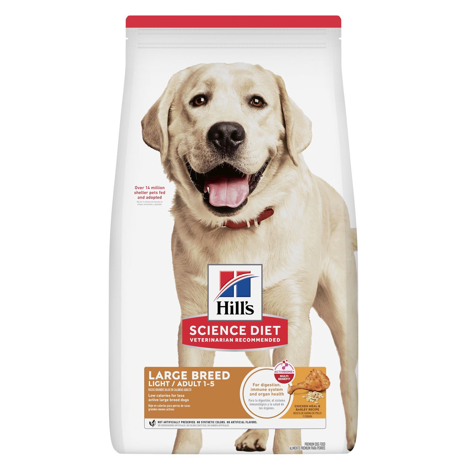 Hill's Science Diet Large Breed Light Adult 1-5 Dry Dog Food, Size: 30lb