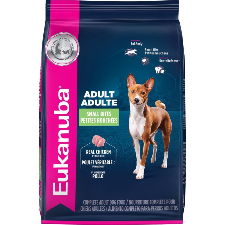 Eukanuba Adult Small Bites Dog Food Dry, Size: 15lb.