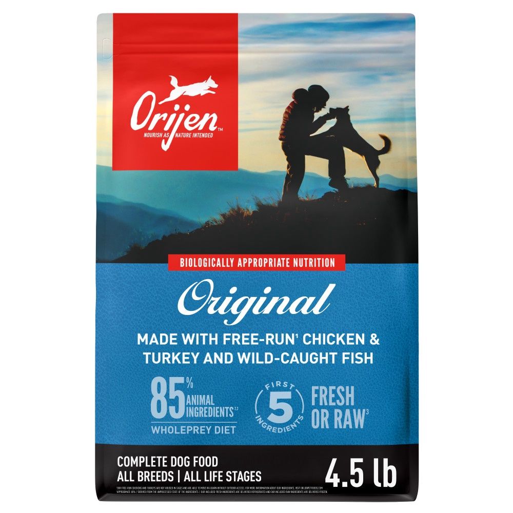 Orijen Original Dry Dog Food, Size: 4.5lb
