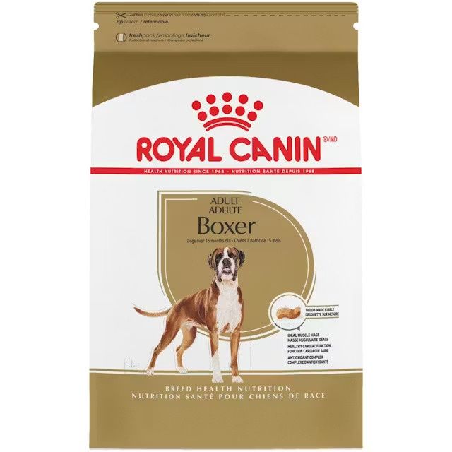 Royal Canin Boxer Dry Dog Food, Package Size: 30 lb.