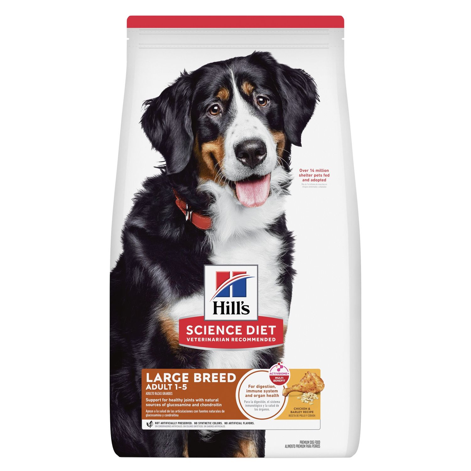 Hill's Science Diet Large Breed Adult 1-5 Chicken &amp; Rice Dry Dog Food, Size: 35lb