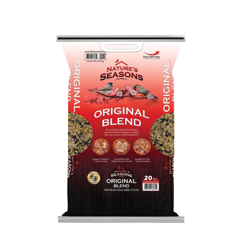 Nature's Seasons Original Blend Wild Bird Seed, 50lb Bag