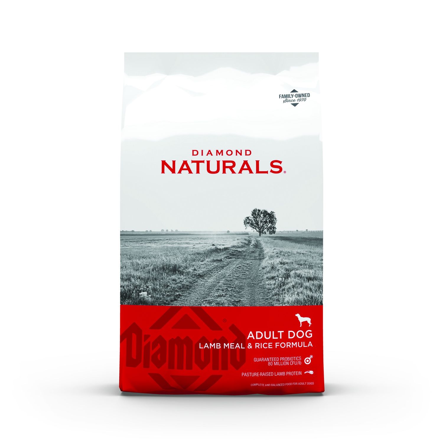 Diamond Naturals Lamb Meal &amp; Rice Dry Dog Food, Package Size: 20lb