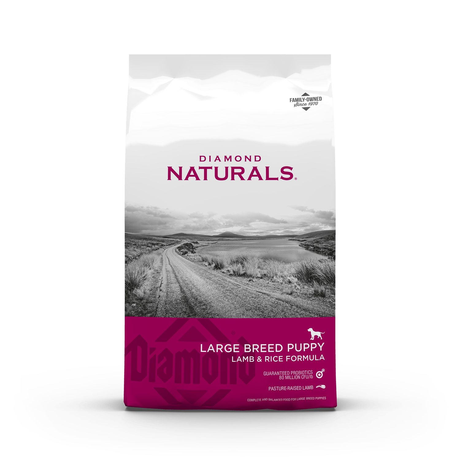 Diamond Naturals Puppy Large Breed Lamb &amp; Rice Dry Dog Food, Size: 40lb
