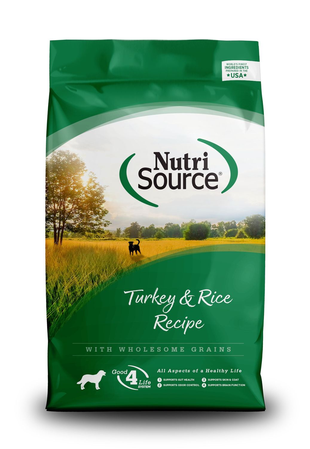 NutriSource Turkey &amp; Rice Dry Dog Food, Size: 4LB
