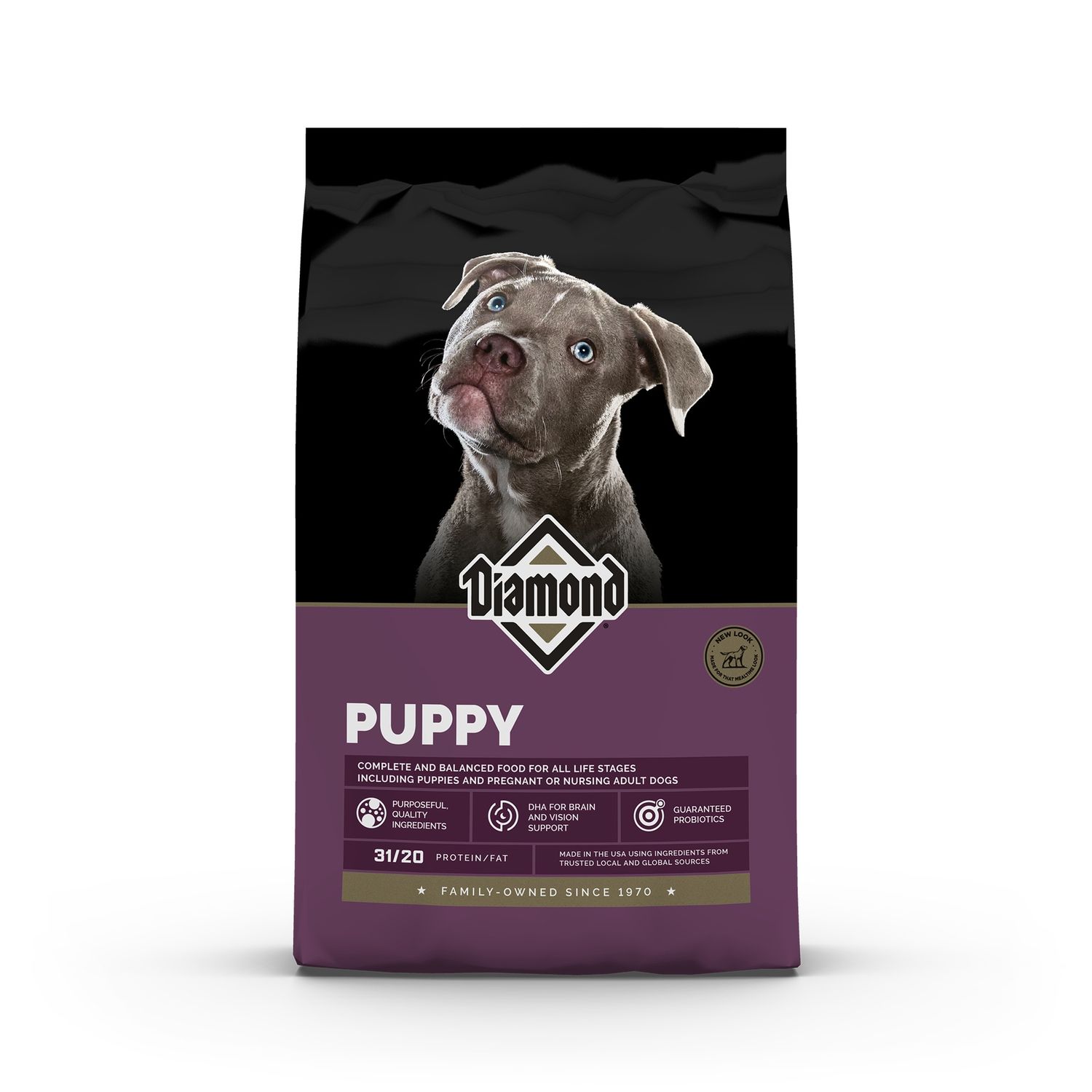 Diamond Puppy Dry Dog Food, Size: 20lb