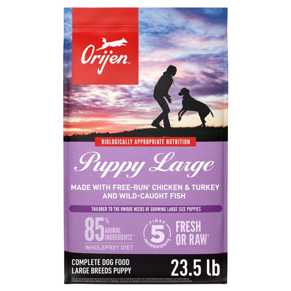 Orijen Large Breed Puppy Dry Dog Food, Size: 23.5lb