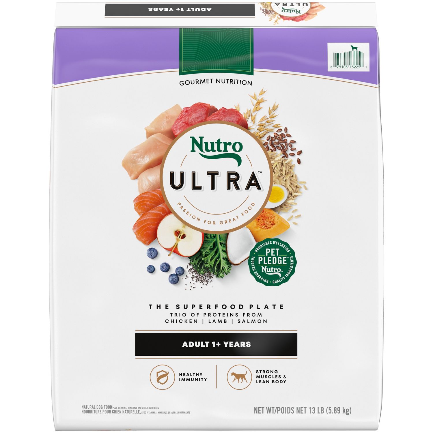 Nutro Ultra Adult Dry Dog Food, Size: 13lb
