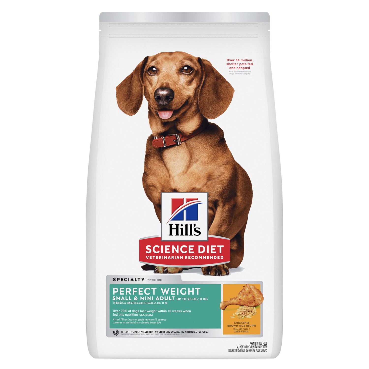 Hill's Science Diet Small &amp; Mini Adult Perfect Weight Dry Dog Food, Size: 4lb