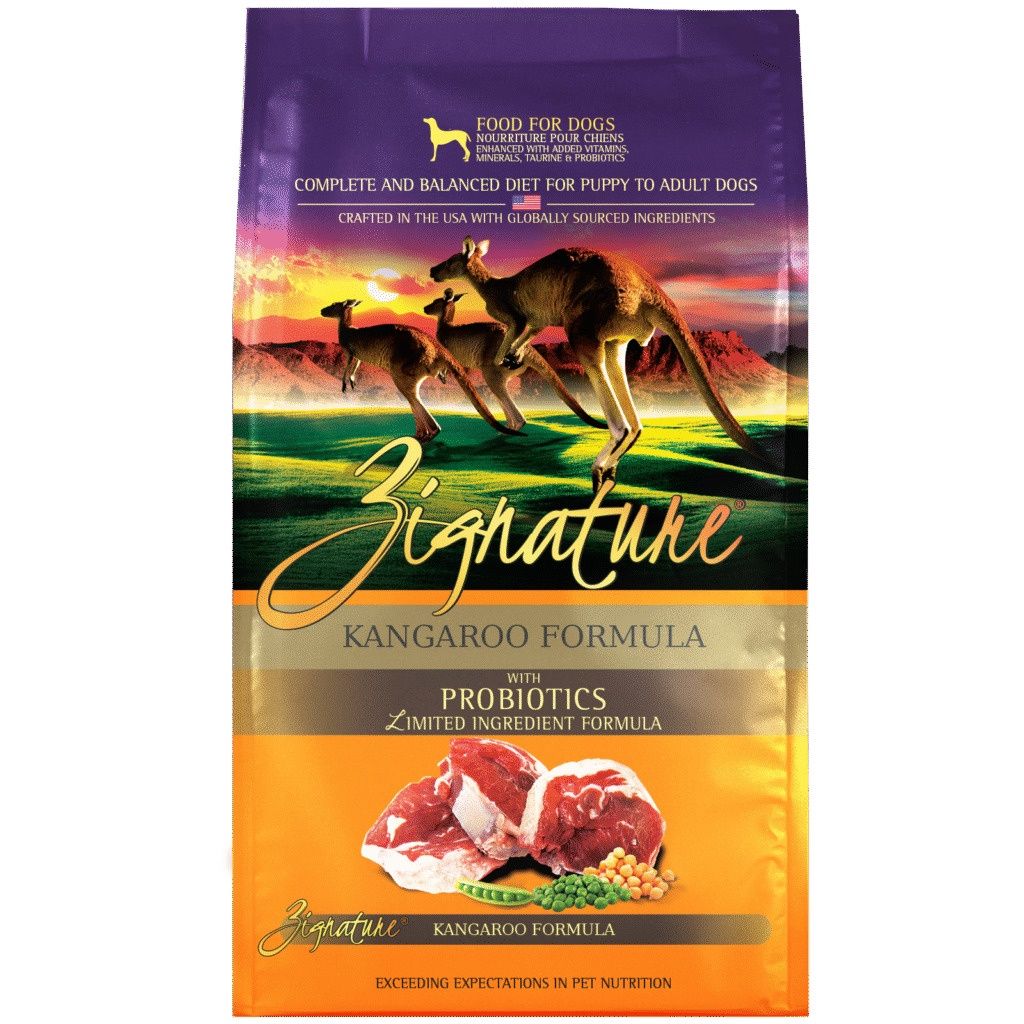 Zignature Original Kangaroo Formula Dry Dog Food, Size: 4lb
