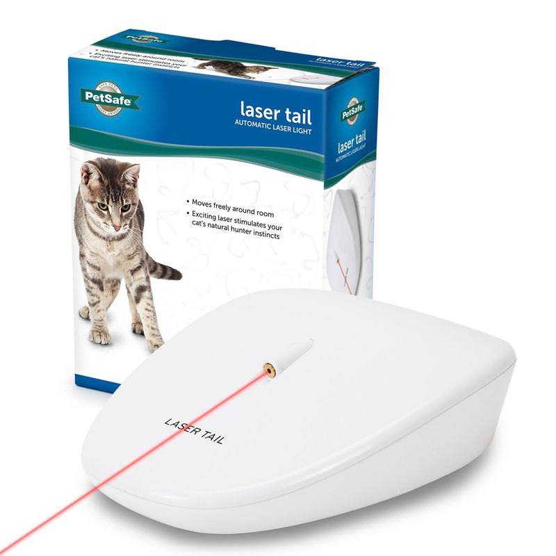 PetSafe Laser Tail Automatic Laser Light Interactive Laser Cat Toy