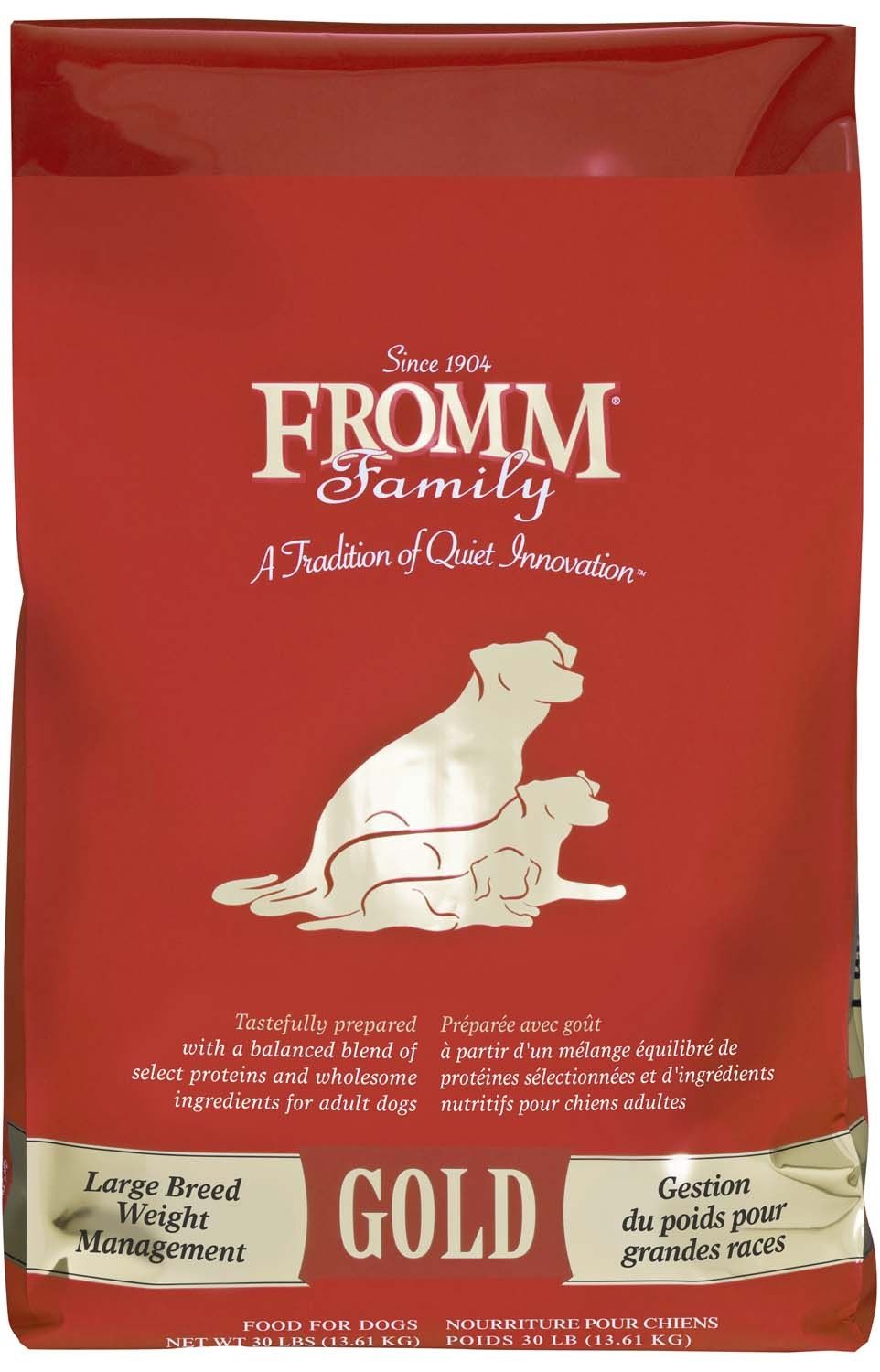 Fromm Large Breed Weight Management Gold Dry Dog Food, Size: 30LB