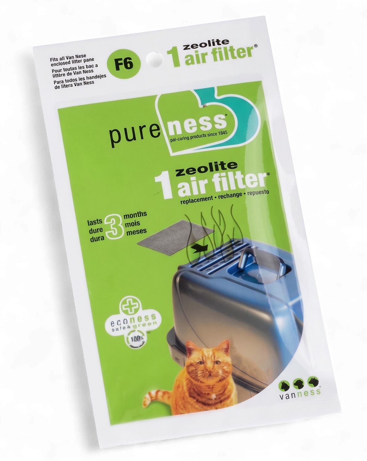 Van Ness Plastics Zeolite Air Filter Replacement Cartridge
