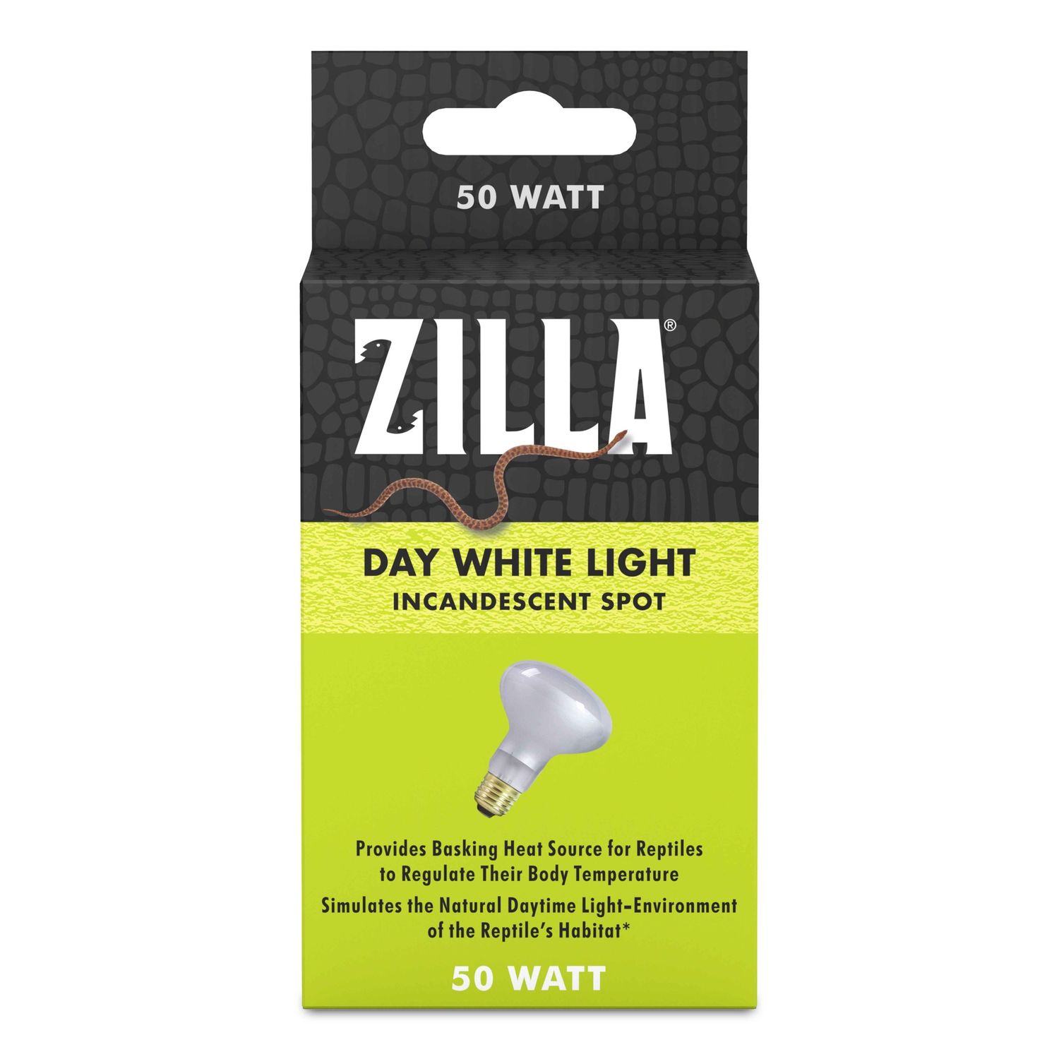 Zilla Day White Light Incandescent Spot Bulb, Power: 50w