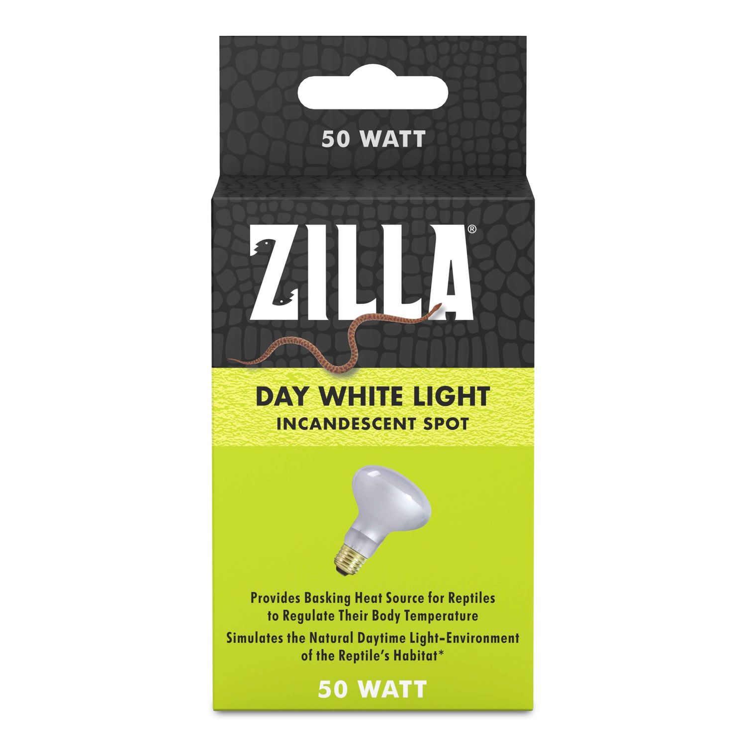 Zilla Day White Light Incandescent Spot Bulb, Power: 50w
