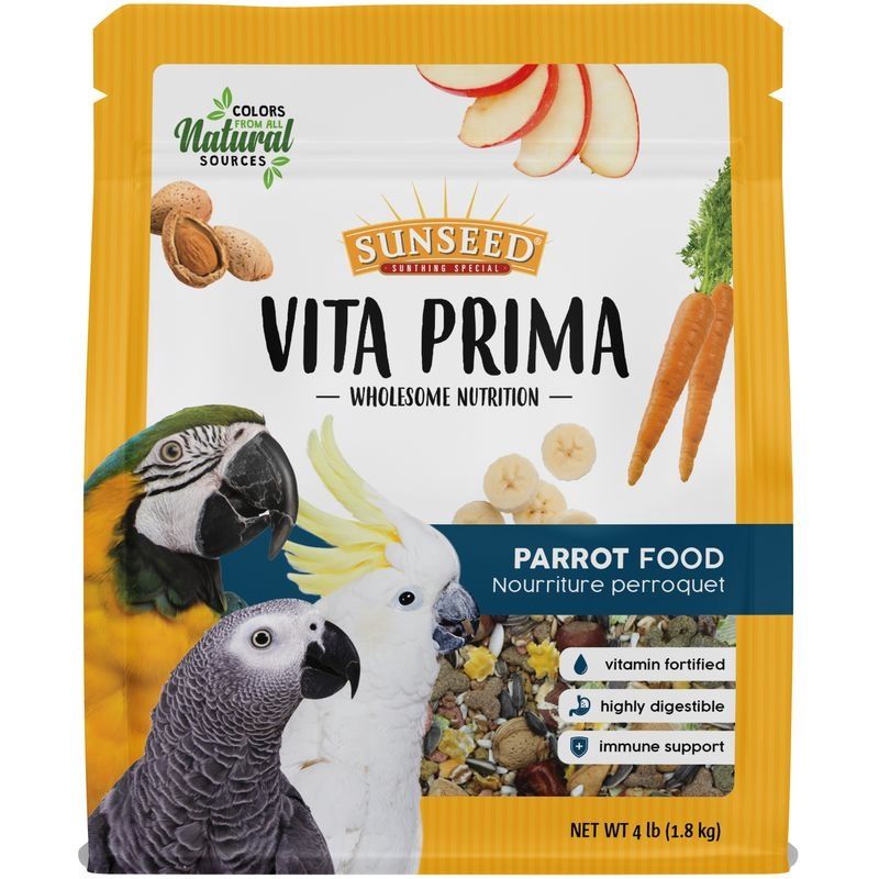 Sunseed Vita Prima Parrot Food, Size: 4lb